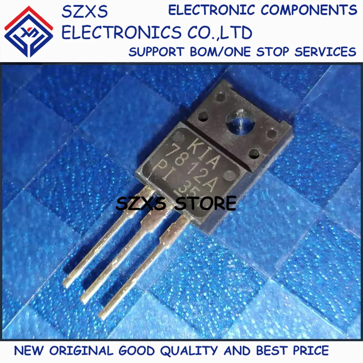 

New Original 10Pcs KIA7812API KIA7815API KIA7912PI TO-220F Three Terminal Voltage Regulator Transistor In Stock Good Quality