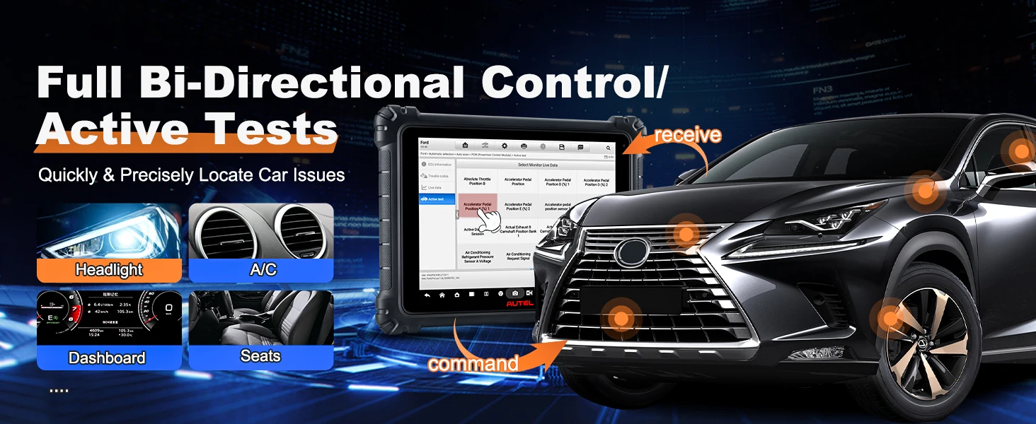 Autel MaxiSys Ultra EV Intelligentes EV-Diagnosegerät mit EVDiag Kit VCMI EV Hochspannungssystem-Batteriepack-Analyse PK Ultra – Detail 16