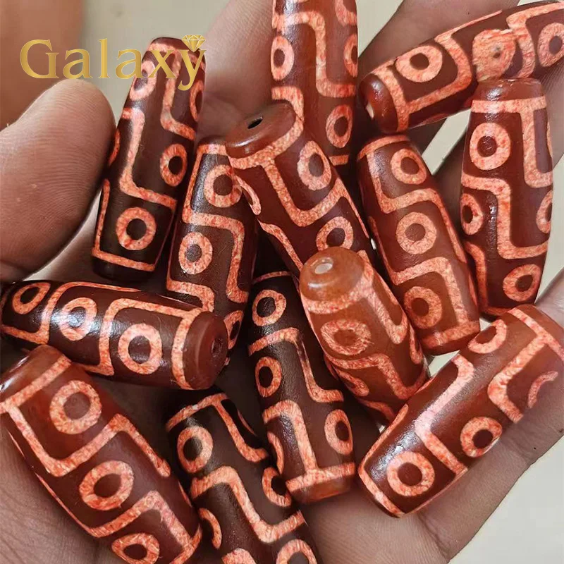 2Pcs Natural Red Ag…
