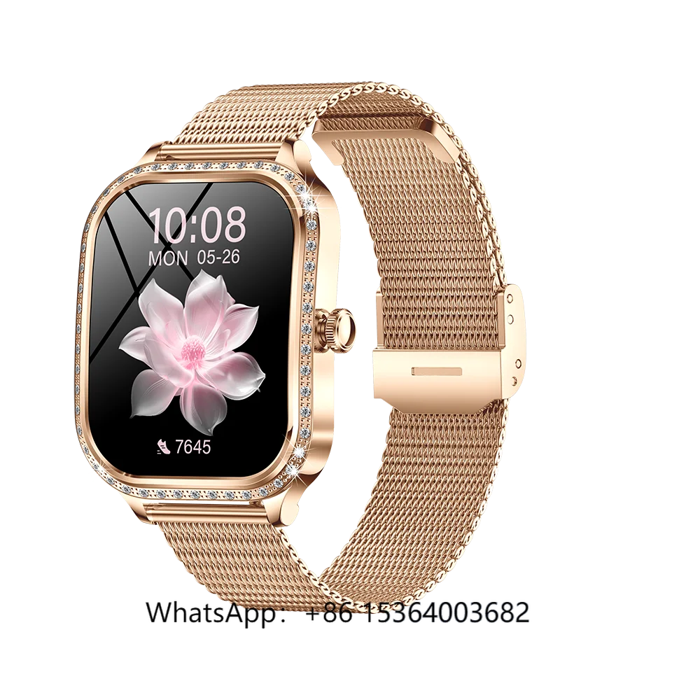 

TJXL-Fashion Smart Watch MK88 Fitness Tracker 1.75inch TFT Display IP68 Waterproof 220mAh Android Relojes Smartwatch 2025 for La