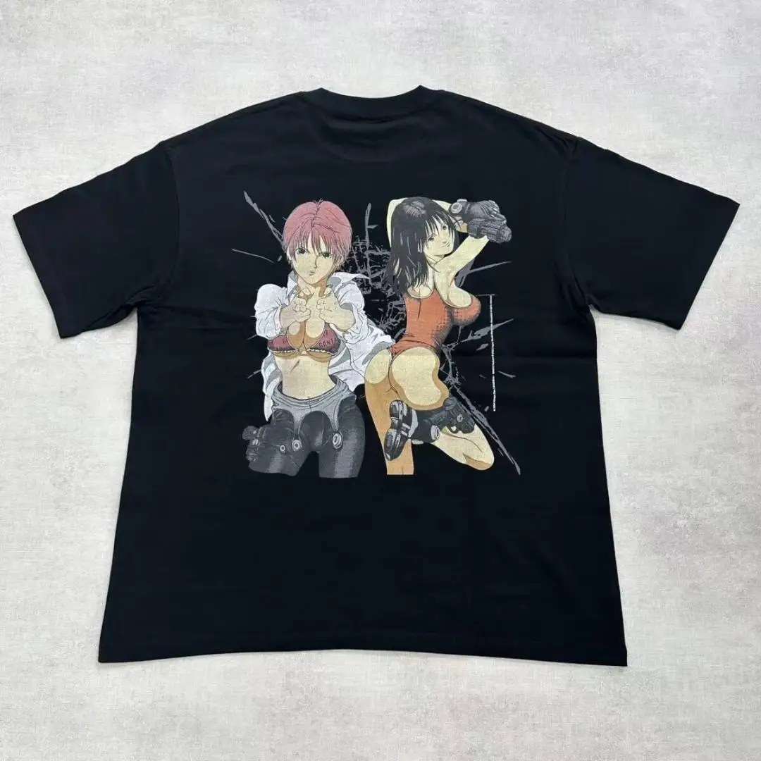 Gantz Kei Kishimoto Anime Manga Grafik-T-Shirt aus Baumwolle für Herren und Damen, Streetwear-T-Shirt – Detail 6