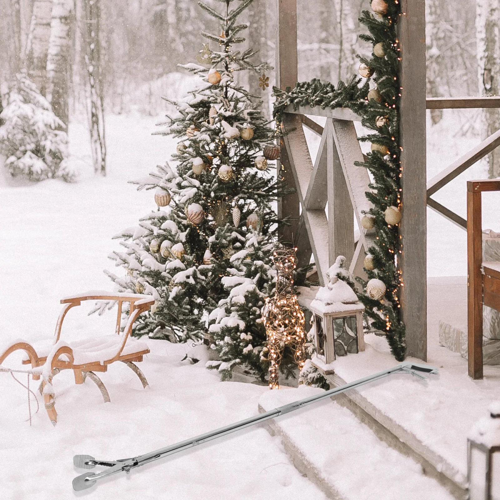 

Складной захват-помощник для пожилых людей с длинной ручкой для хранения и извлечения предметов