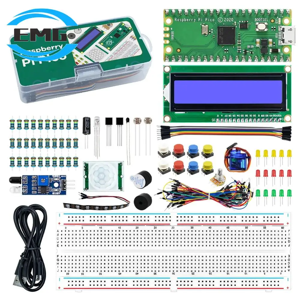 raspberry pi pico set – מדריך מפורט, תיעוד ותובנות מנוסה