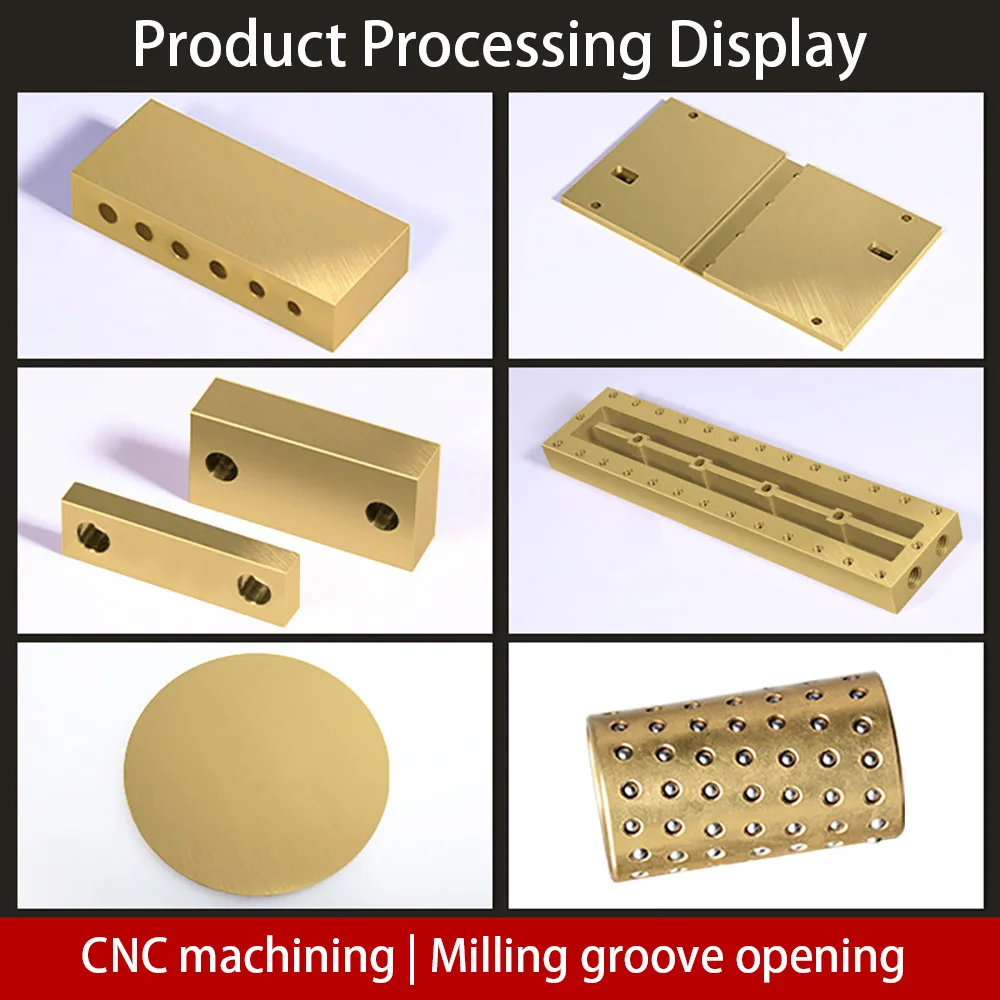 H62 Brass Sheet Plate Thickness 0.3 -6.0mm Laser Cutting CNC Frame Model Mould DIY Contruction Brass Pad 50x50 100x100 200x200mm
