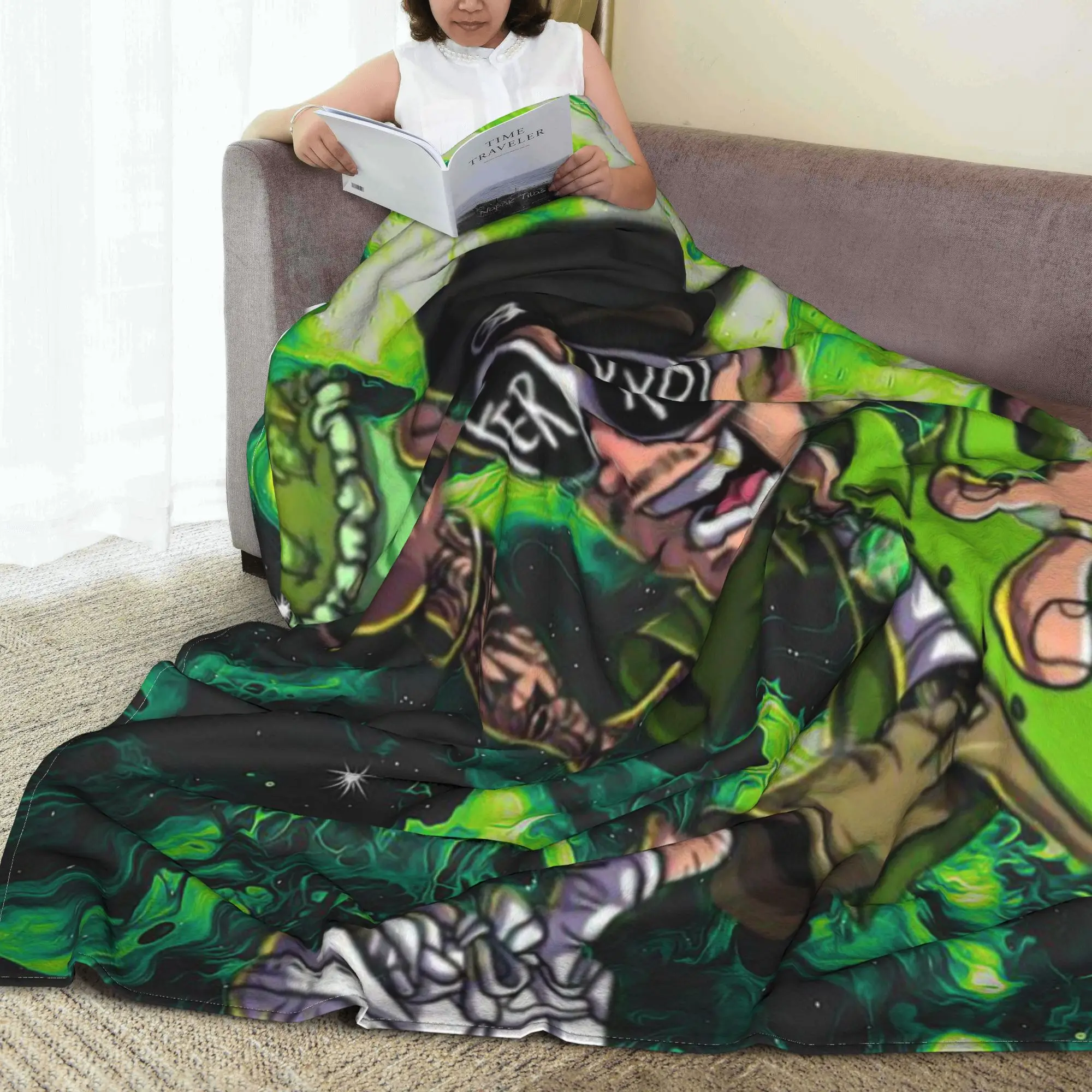 

Feid Ferxxo Singer Songwriter Blanket Lightweight Fleece Sofa Throw Blanket for Couch Bedding Outdoor Throws Bedspread Quilt