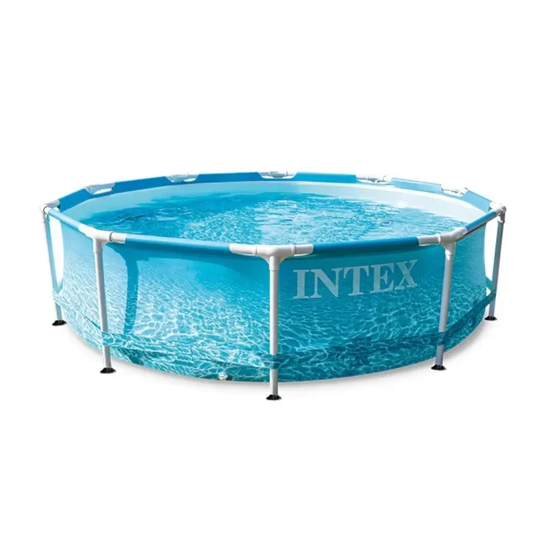 Intex 28206 Above Ground Gardens Swimming Pool Metal Frame Outdoor Swimming Pools