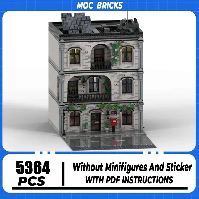 Moc Building Bricks Home Sweet Home Model Technology Block City Street View Blocks Toy DIY Assembly Christmas Gift