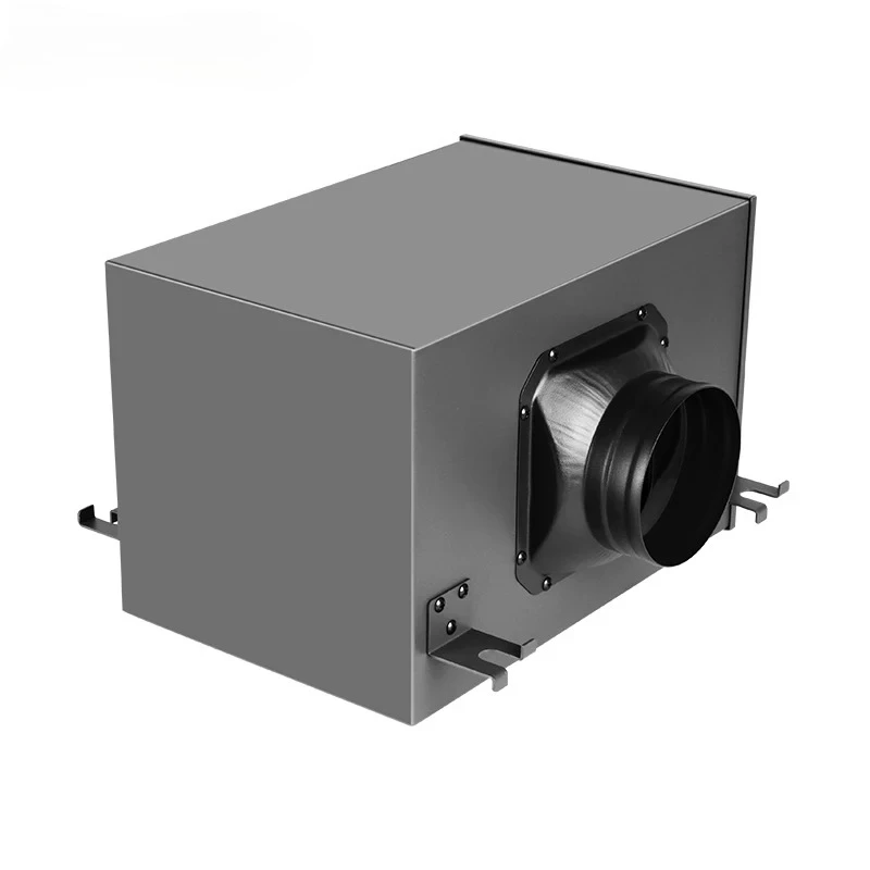 3 Layers Purification Fresh Air Filter Box With Hepa And Carbon Filter For Ventilation System