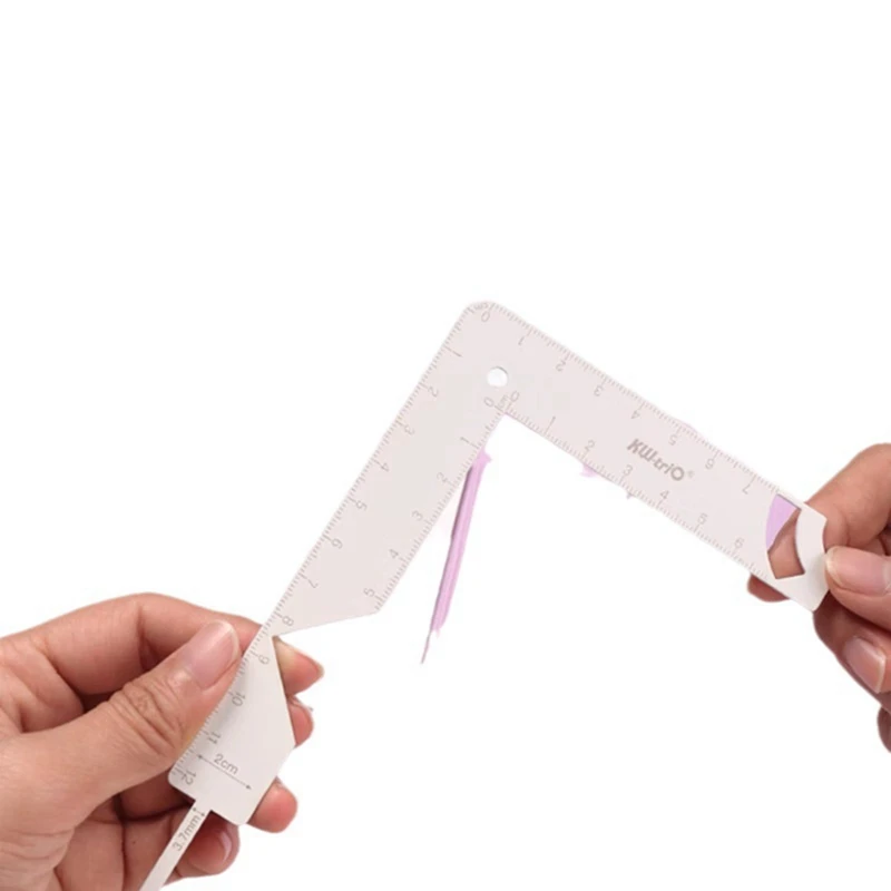 KW-TRIO Book Cover Guide, 5-In-1 Bookbinding Set Kit Stainless Book Binding Set For Journal, Album, Planner, Calendar