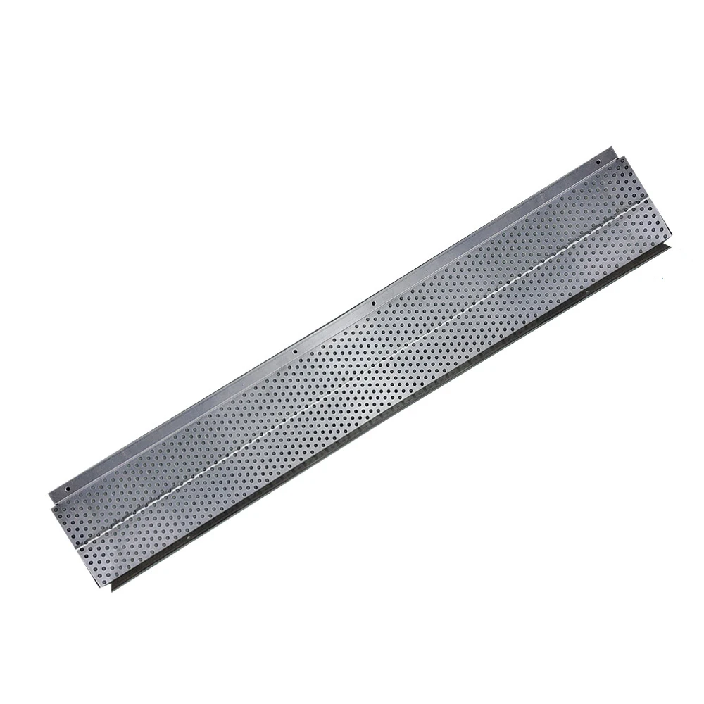 Perforated Aluminum Metal Leaf Guard for Roofs Rain Gutter Guard Building Materials Product