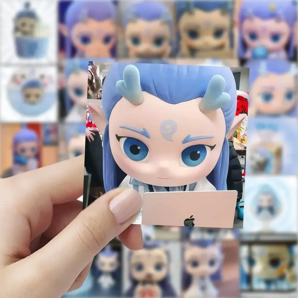 70PCS NEW Ne Zha 2 Aobing Cosplay Anime Stickers Cute Cartoon Decoration Suitcase Laptop Phone Stationery Manga Sticker