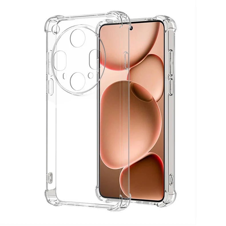 سميكة الغبار كيس الهواء حافظة شفافة ل ممن لهم K13 توربو برو K12X K11 K10S K9S K9 Realme C75 C73 C71 C65 C63 C61 غطاء شفاف