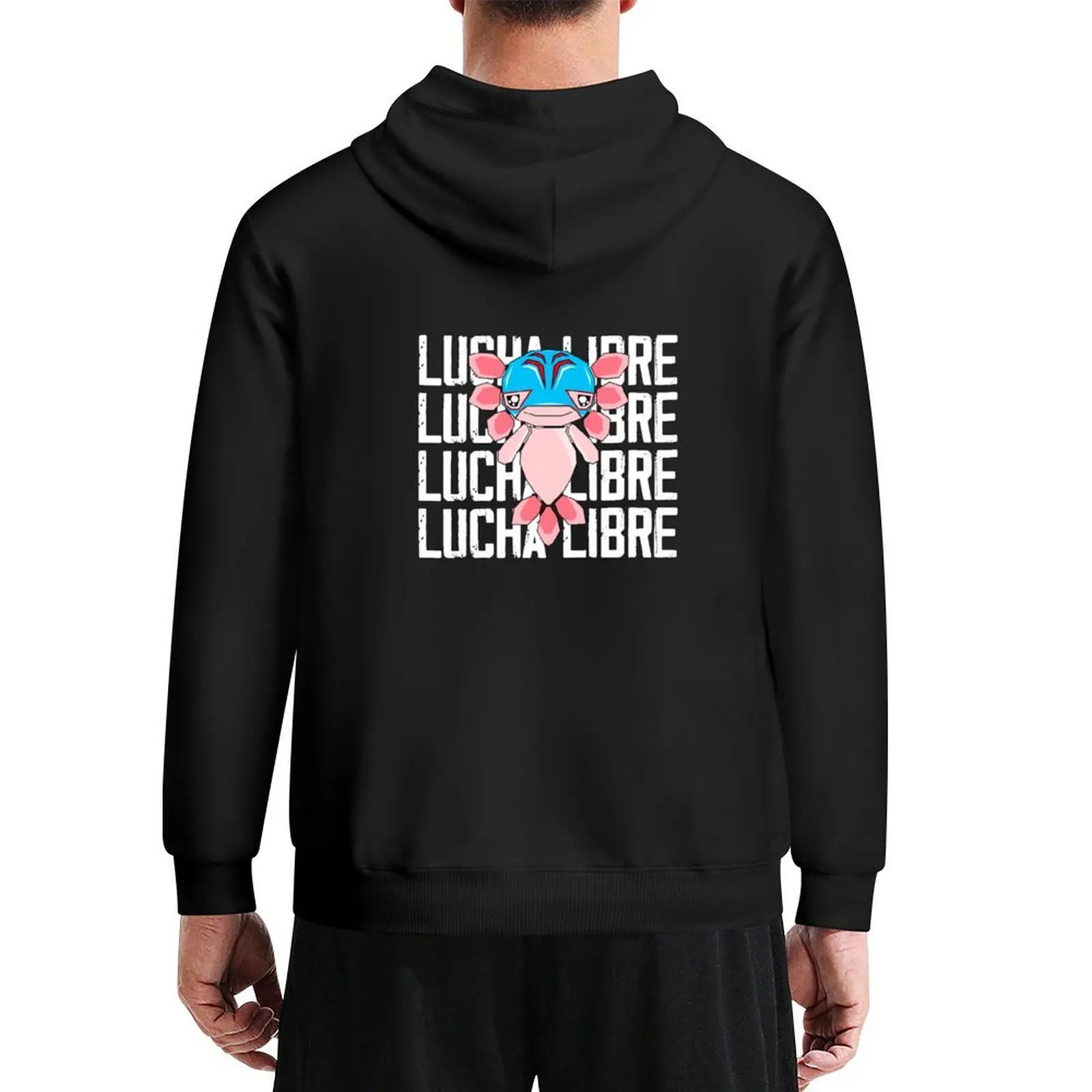 

FREE WRESTLING, AXOLOTL WRESTLING, AXOLOTRITON Hoodie men's sweat-shirt men's coat hooded shirt hoodie oversize