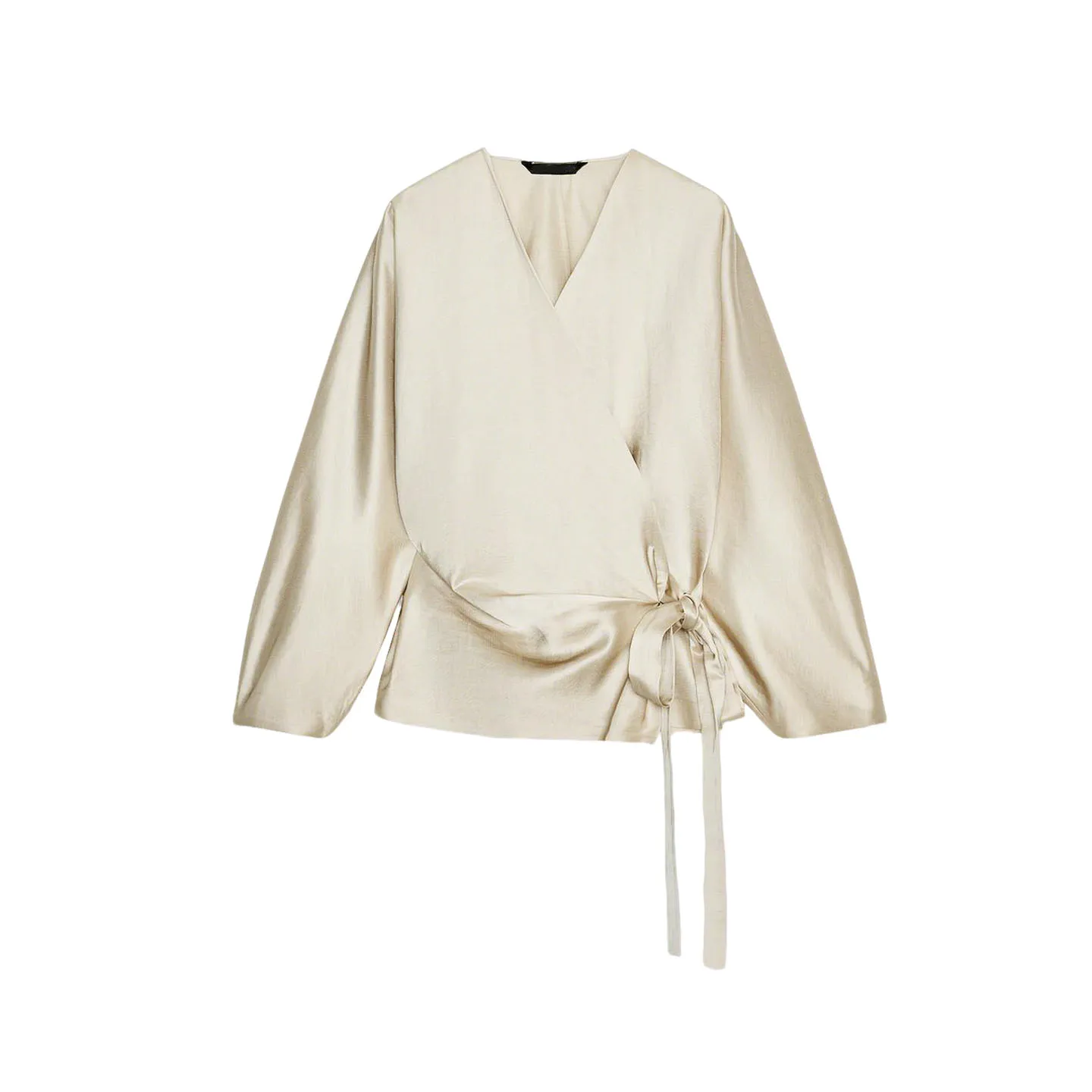 Outono novo feminino simples sle mistura de linho v-ne longo sve duplo breasted nó decorado irt casual solto ajuste