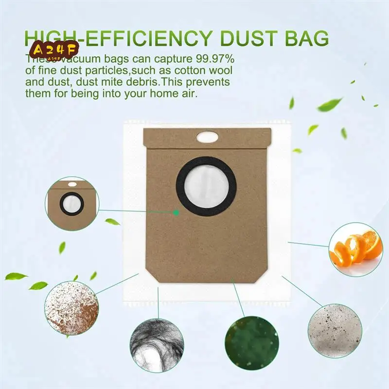 

A24F-Replacement Accessories Kit For Eufy L60 & 50 Series Robot Vacuum, Includes Main Brush, Side Brushes, Filters, Dust Bags