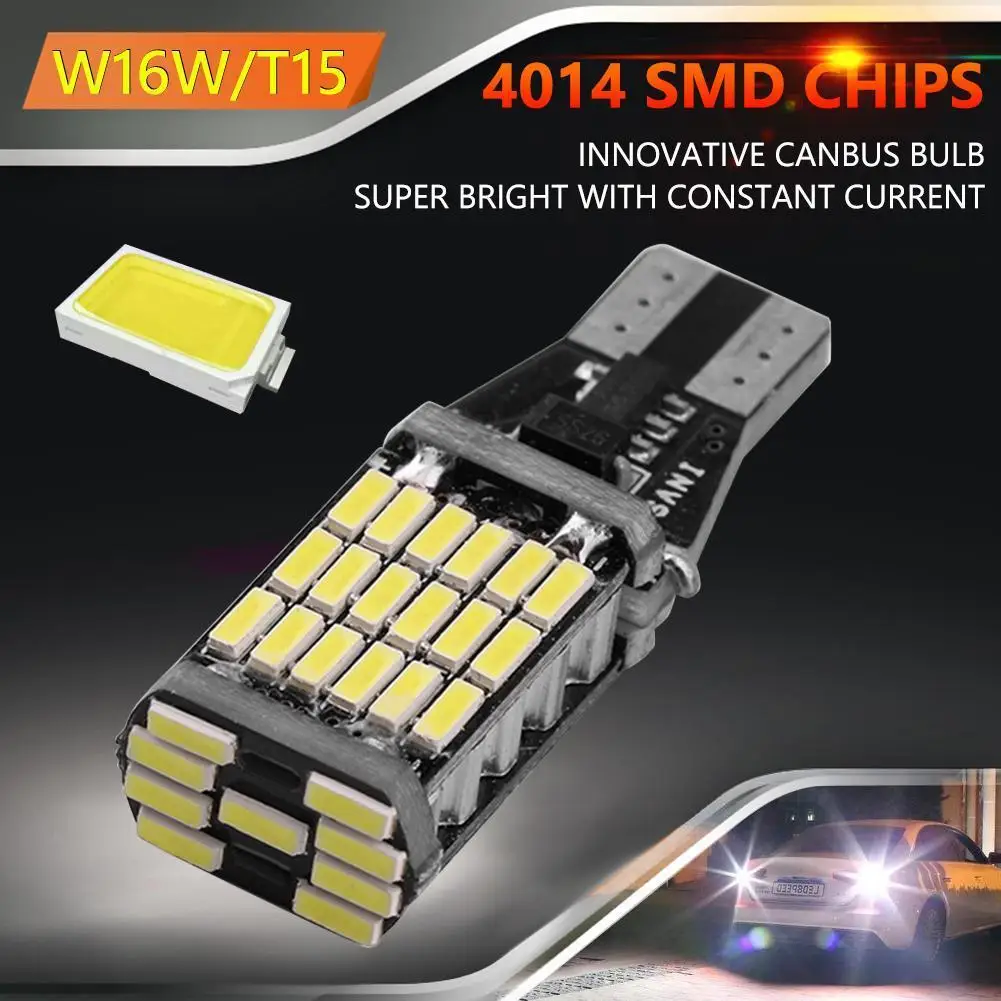 Canbus T15 W16W 4014 45SMD LED Bulb for Car Turn Signal Reverse Backup Light