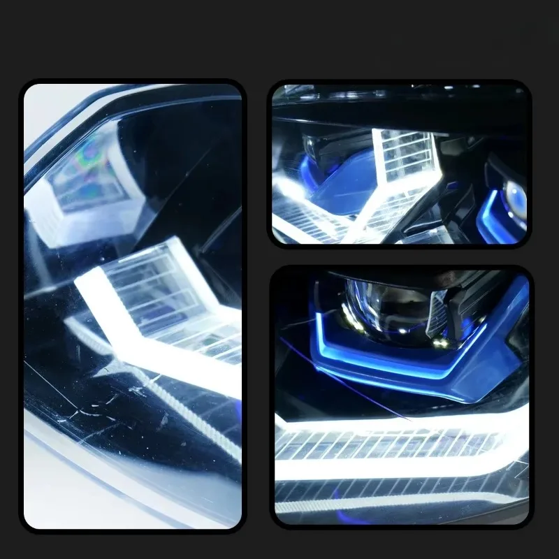 Car Upgrade Modified to New Dynamic Turn Signal LED Headlight Auto Accessories for E92 E93 Headlights M3