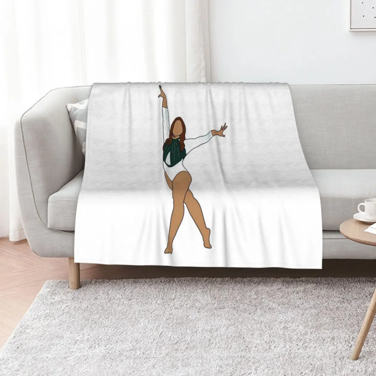 

Jaelyn Stetz Throw Blanket warm winter Picnic Giant Sofa Flannel Fabric Blankets