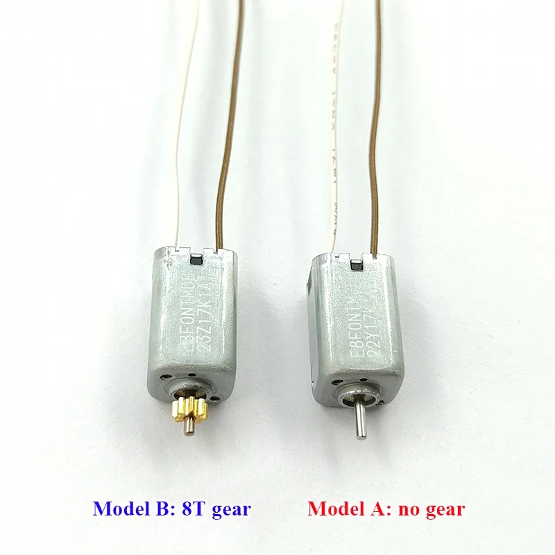 

Minebea 6-Pole Rotor Mini Tiny Electric Motor 8mm X 8mm X 12mm DC 3.7V/5V/6V High Speed 25000RPM Square Micro Motor for DIY Hobb