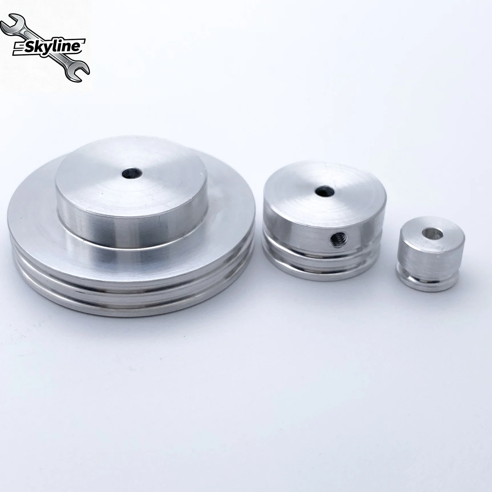 1PCS Circular Belt Pulley 2mm U-Groove Motor Pulleys Single/Double Grooves DIY Parts