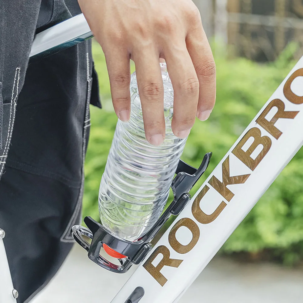 ROCKBROS Fahrrad-Flaschenhalter, PC MTB Mountainbike Rennrad Flaschenhalterung, Leichter Fahrrad-Flaschenhalter, Montage-Zubehör – Detail 12