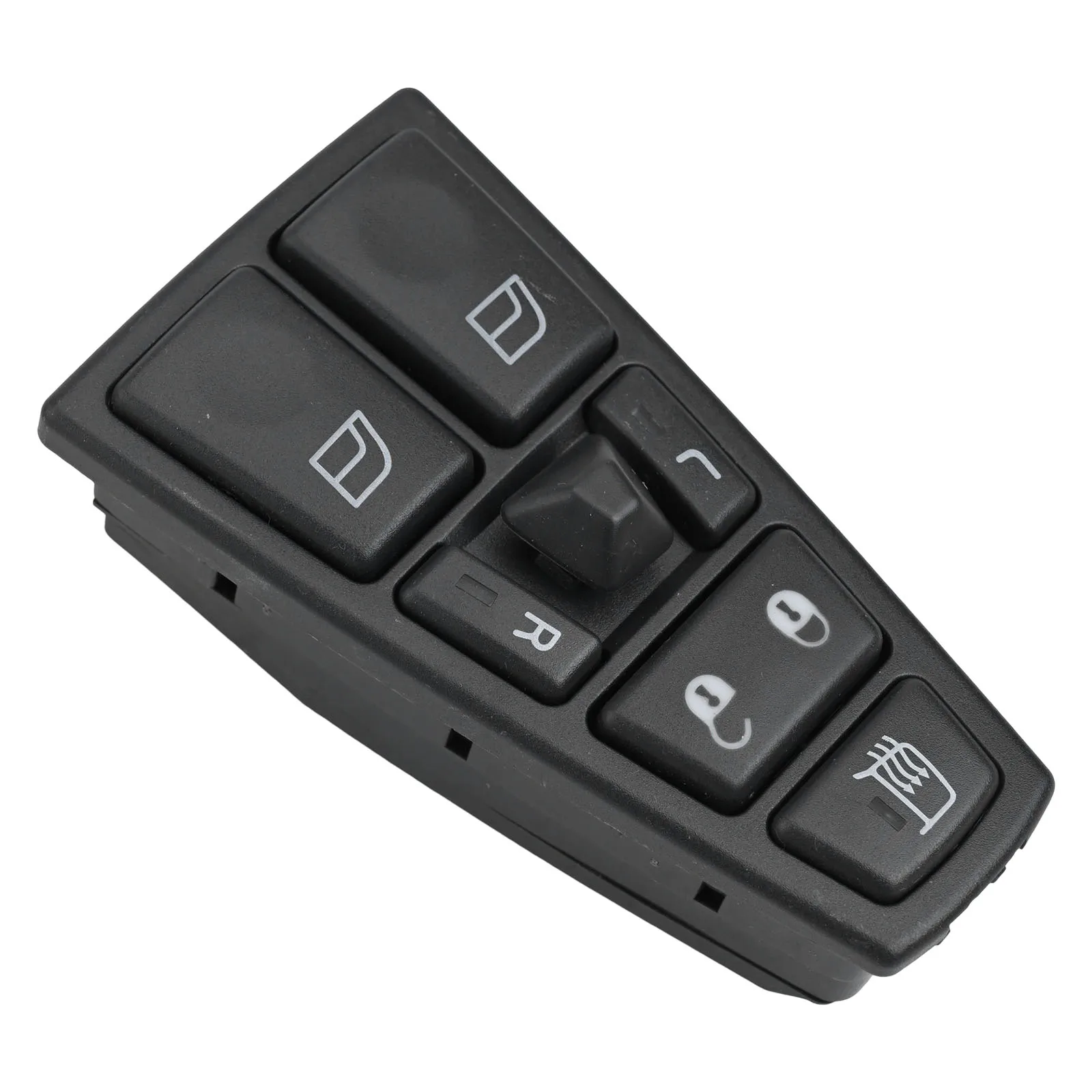 

Черная кнопка подъема зеркала управления, гладкая черная эстетика для моделей Volvo 6,5*5,5*13 см, регулировка зеркала