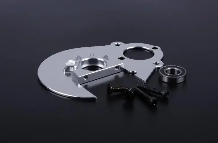 Piastra ingranaggi cilindrici integrata con supporto cuscinetto per 1/5 ROFUN KM HPI BAJA 5B 5T 5SC