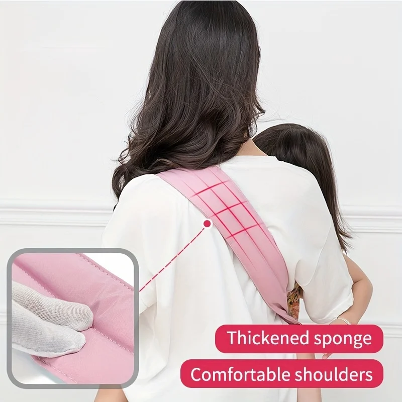 ComfortBaby Carrier - Versatile Dual-Use, Ultra-Lightweight, Front-Hugging, Waist Stool, Breastfeeding Stool, Cross Back Scarf -