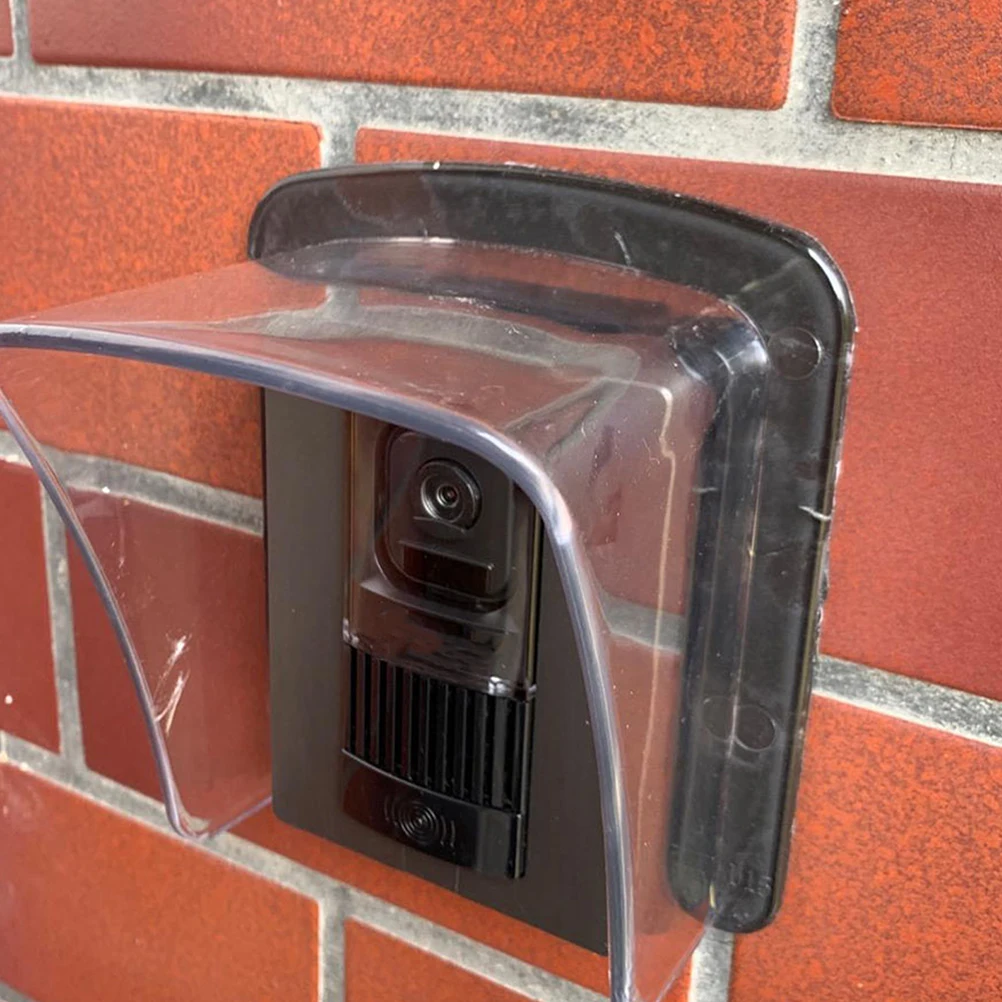 

Doorbell Rain Cover Waterproof Universal Fit for Fingerprint Scanner Access Control Panel Attendance System Machine Weather