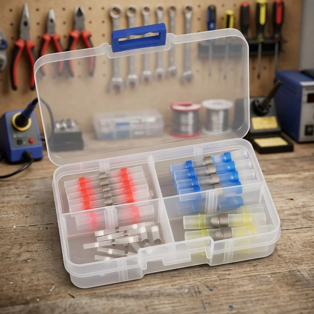 Marine Grade Terminals Red Blue Yellow White Solder Wire Connectors IP67 Waterproof Rating For Harsh Environments