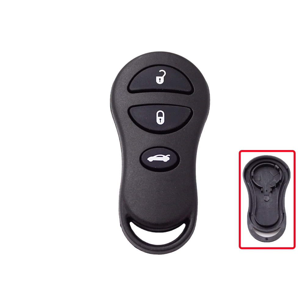 Xinyuexin Remote Car Key Shell Case for Chrysler PT Cruiser Town & Country Dodge Ram 1500 Caravan Jeep Keyless High Quality