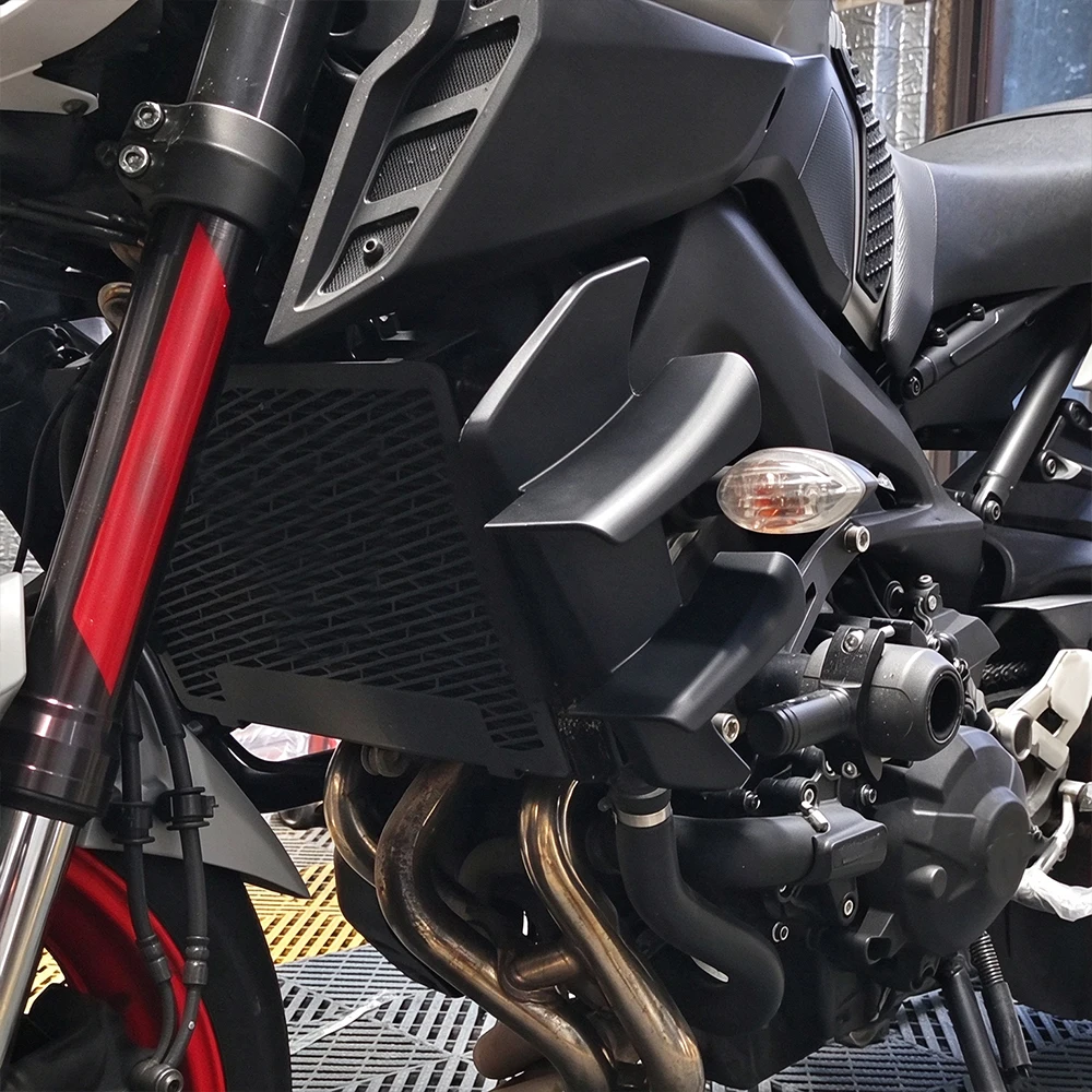 For YAMAHA MT-09/SP Side Wing Side Spoiler FRONTAL SPOILERS MT09 2017 2018 2019 2020 Front Spoiler Lower Spoiler Flank view 5