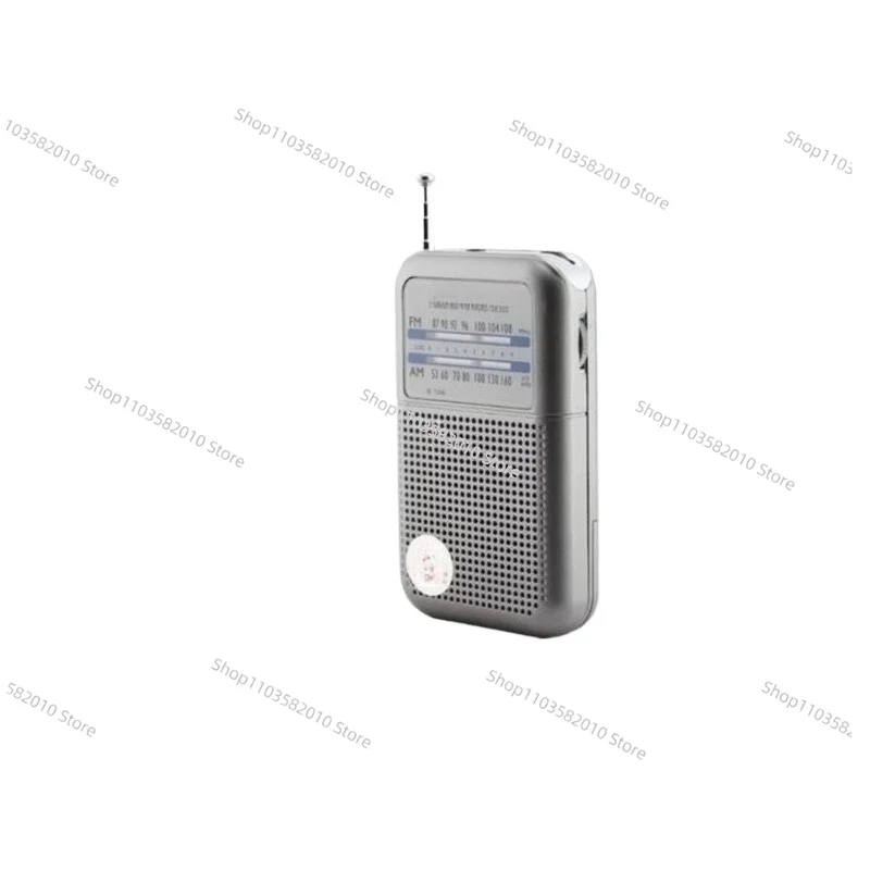 

Портативный AM/FM-радиоприемник DE333, миниатюрное карманное 2-диапазонное высокочувствительное FM-радио с функцией записи голоса