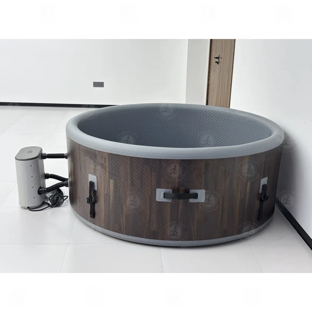 STLF في الهواء الطلق بالجملة نفخ حوض استحمام ساخن سبا قطرة غرزة المحمولة نفخ حوض استحمام ساخن في الهواء الطلق نفخ أحواض استحمام ساخنة فقاعة سبا