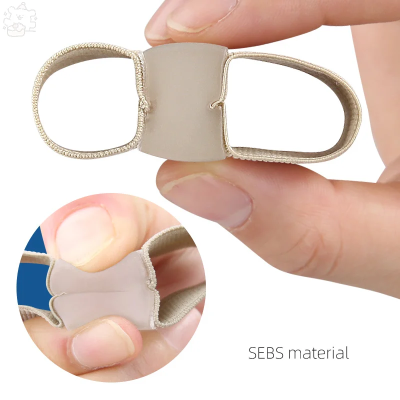 Bunion Hallux Valgus Corrector Thumb Finger Correction Straightener,SiliconeToe Spreader Separator,เครื่องมือดูแลเท้า