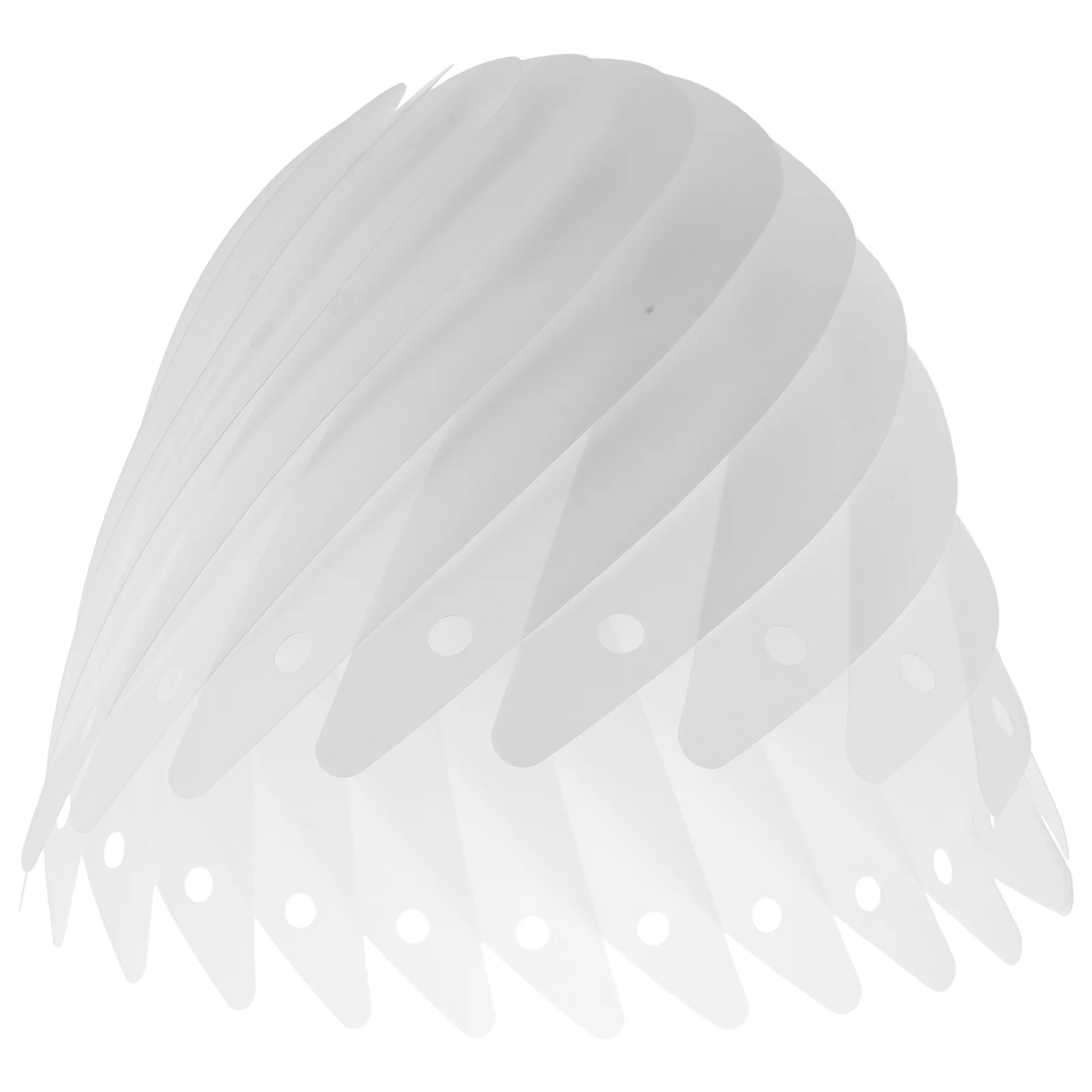 

Plastic Lampshade Pendant Light Cover Modern Replacement for Hanging Ceiling Lamp Shades Easy Install Household Office Floor