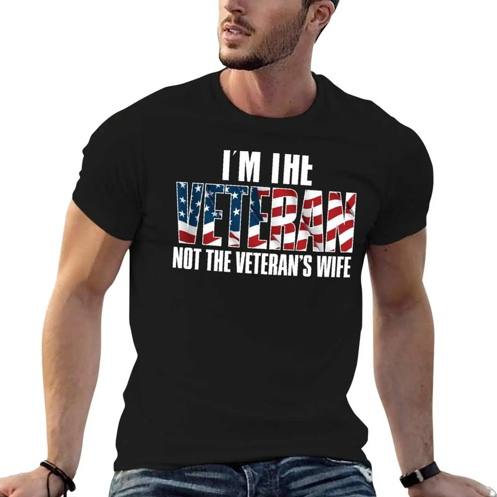 

I'm The Veteran T-Shirt t shirts for man cotton man t shirts high quality luxury brand T-Shirt