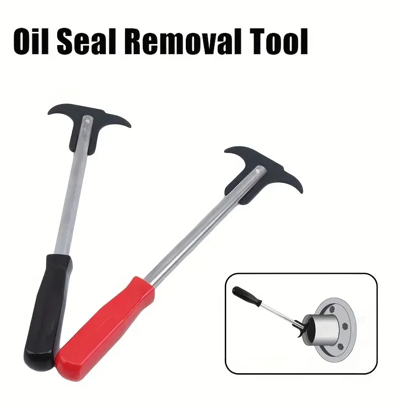 

Car Oil Seal Hook, Oil Seal Installation and Removal Tool, Double-ended Oil Seal Screwdriver, Oil Seal Puller Wrench
