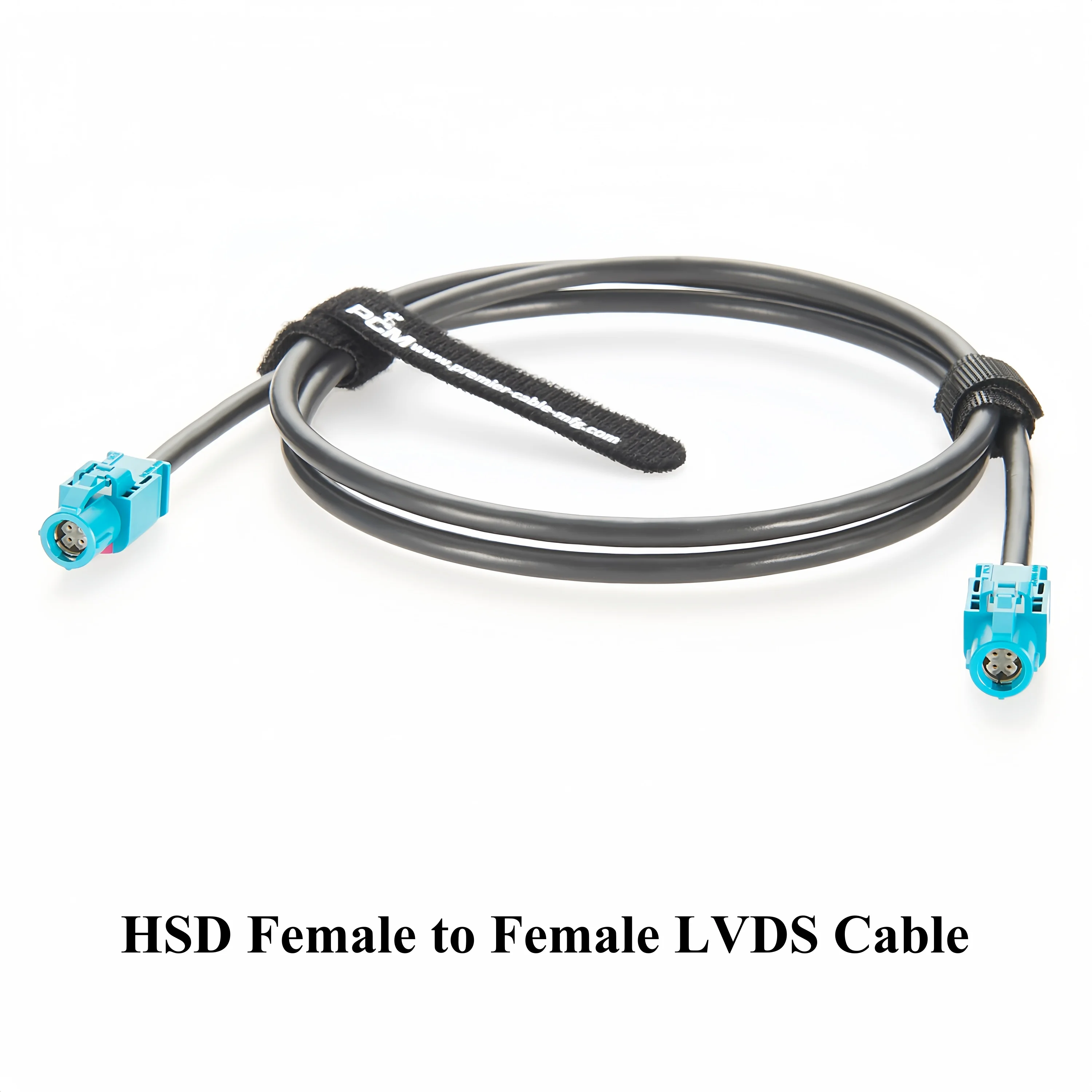 HSD STP Cable for FPD-Link III GMSL2 Camera, HSD LVDS Video Cable for BMW Benz, Rosenberger HSD 4P Z Code Female D4K10A-1D5A5-Z
