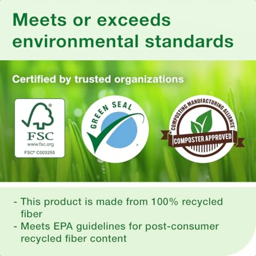 Tork Hand Towel Roll Natural Universal H71 Large 100 Recycled 1Ply White 6 Rolls x 800 ft 7171300