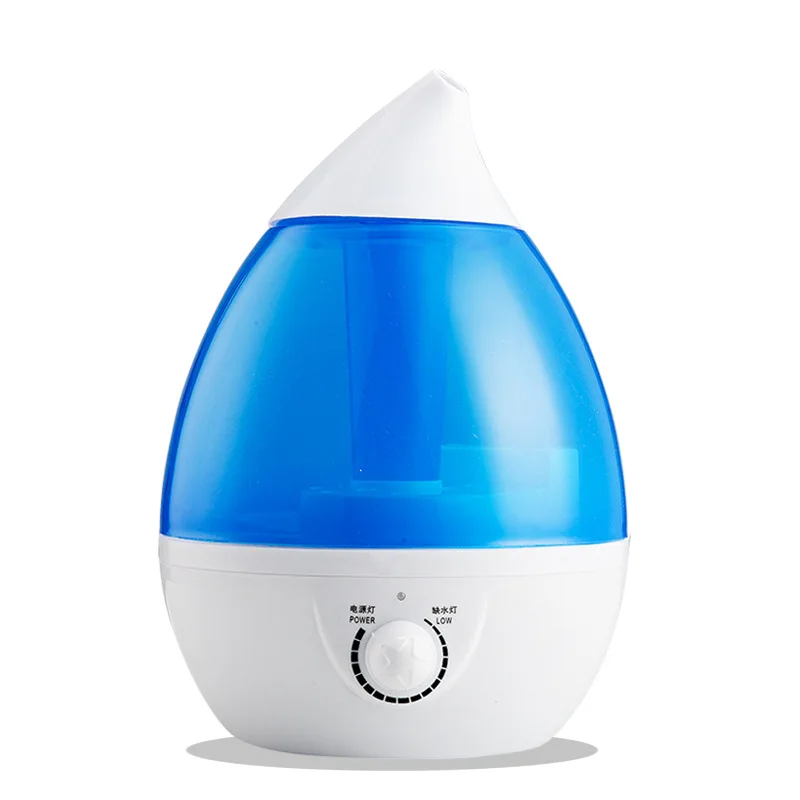 

2.5L Air Humidifier Aroma Essential Oil Diffuser Purifier Mist Maker Knob Adjustment Large Spray 7 Color Lights for Home Bedroom