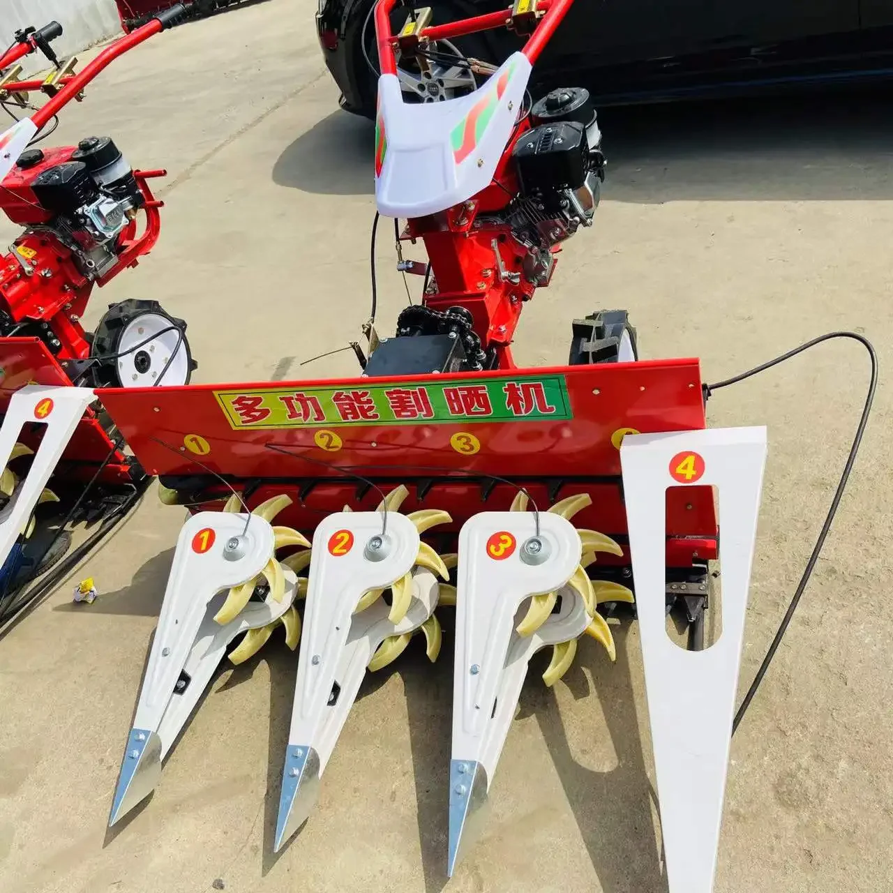 Hot Sale Rice Wheat Reaper Harvester Machine