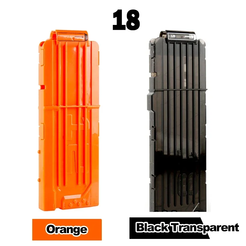 Reload Clip For Nerf Magazine Round Darts Replacement Toy Gun Soft Bullet Clip For Nerf Gel Blaster gun Airsoft Accessories