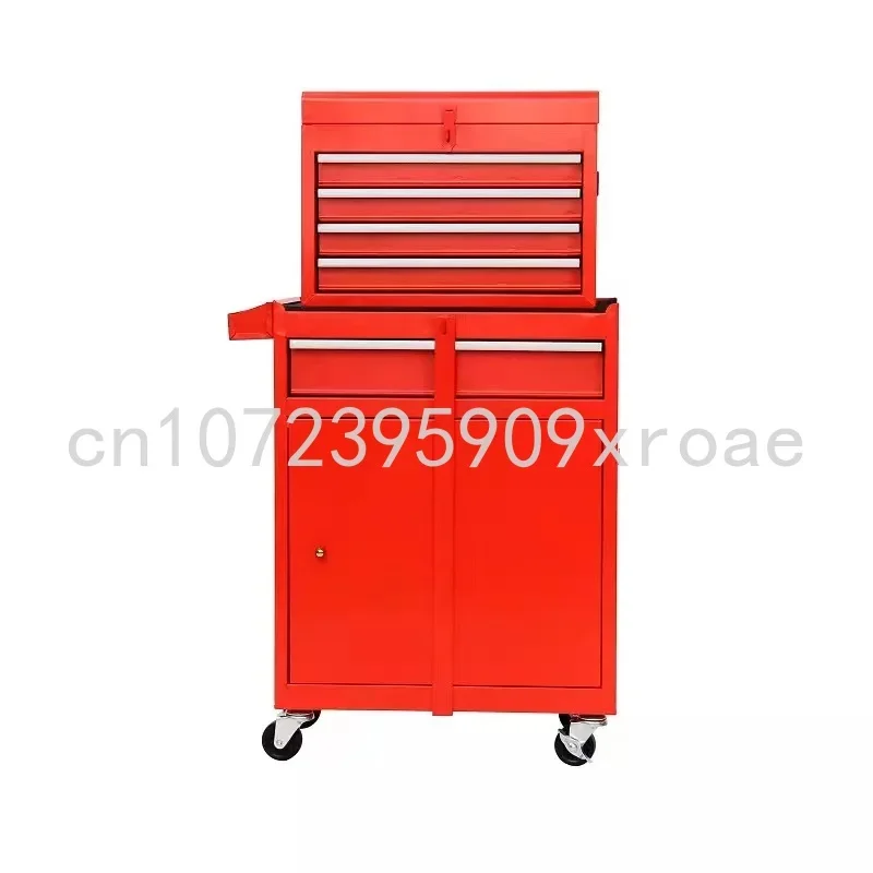 Removable storage and maintenance trolley for tin workshop work cabinet of car repair tools trolley