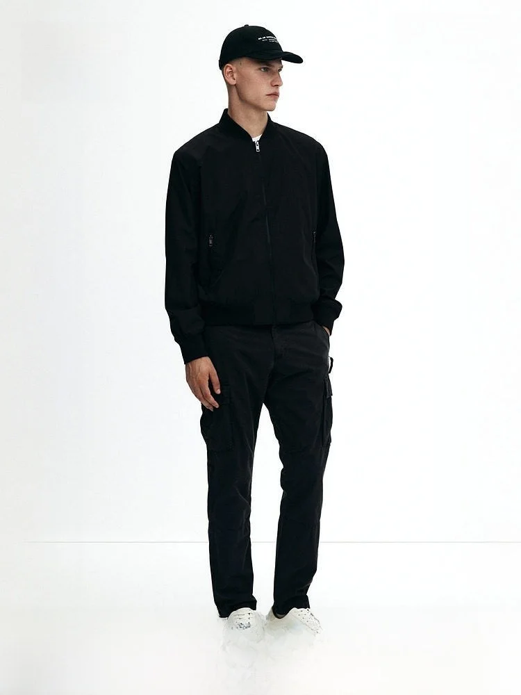 

H&M Men's Stand Fit Work Trousers 30006 Spring Collection Long Cotton Casual Pants Comfortable Breathable Streetwear