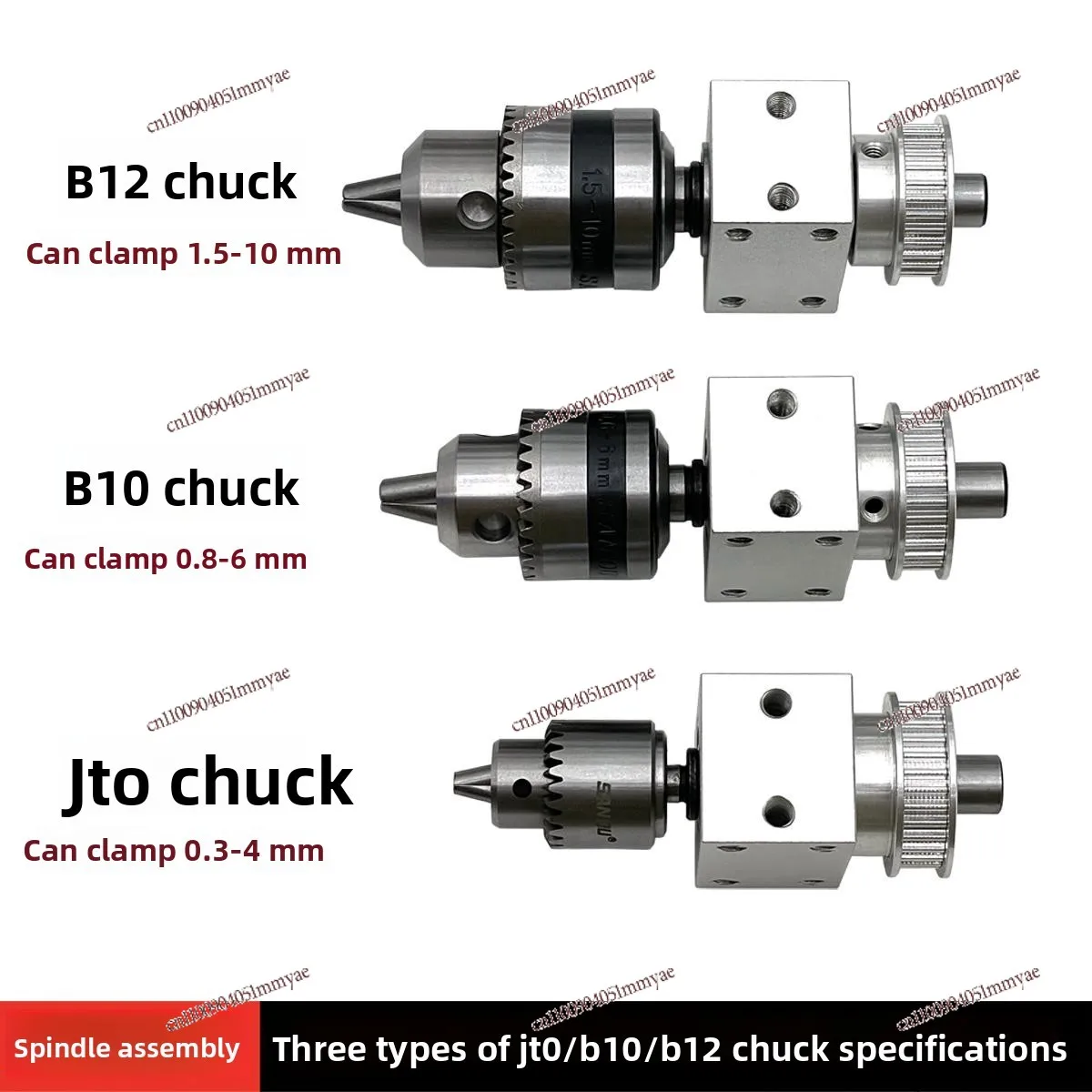 Multifunctional bench drill spindle precision unpowered bearing seat DIY lathe electric drill drive