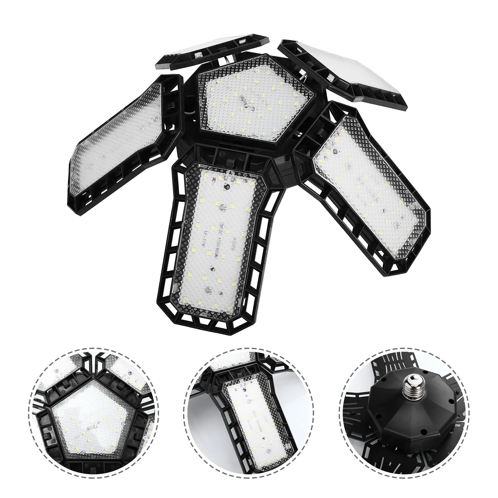 1 قطعة LED مصباح المرآب زاوية قابلة للتعديل للطي تصميم عمر طويل المضادة للأكسدة المقاومة للتآكل مصباح المرآب #4