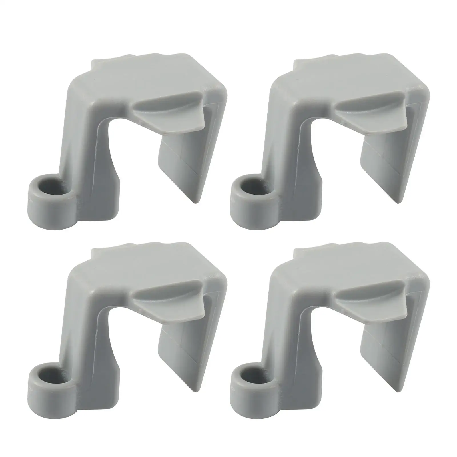 4 Pieces Pontoon Boat Mudguard Clip Boat Mudguard Holder Marine Hardware Accessories Pontoon Boat Square Rail Mudguard Hanger