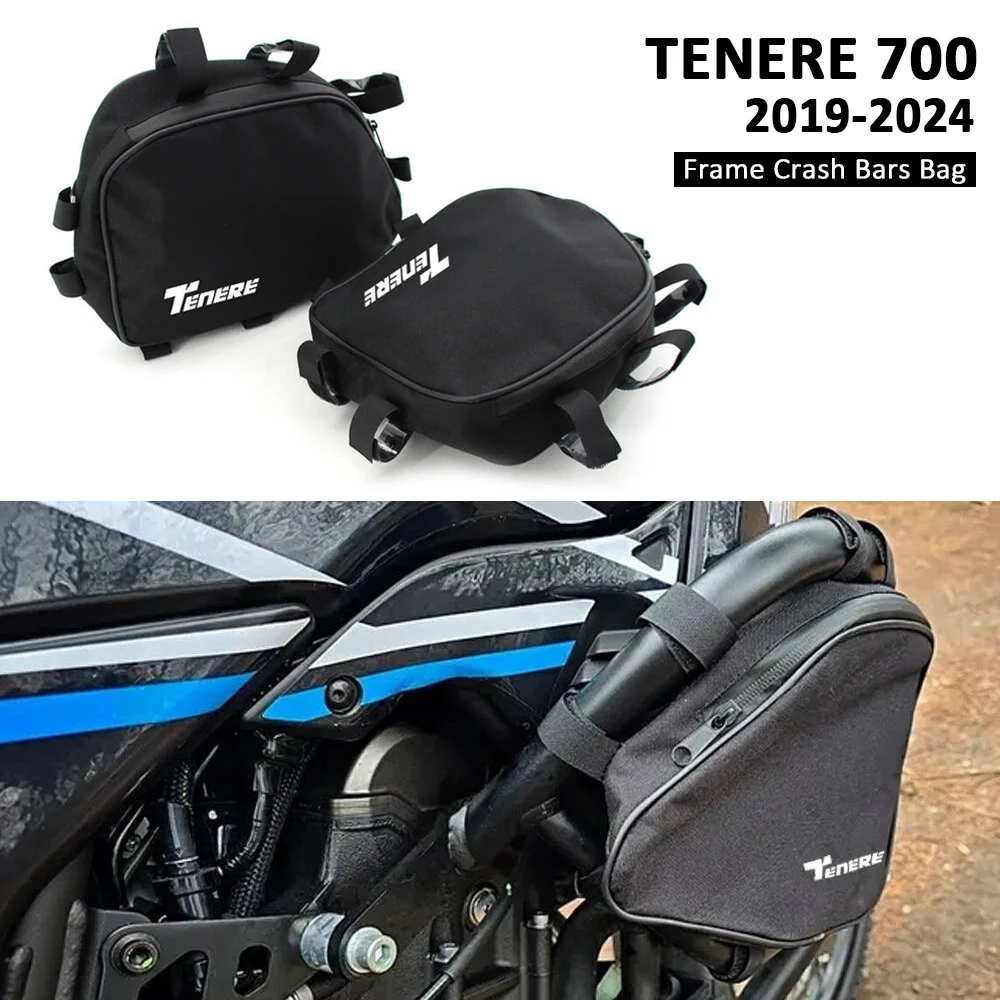 

Tenere700 2019-2024 мотоциклетный бампер, инструмент для ремонта, сумка для размещения Yamaha Tenere 700, для SW Motech, водонепроницаемые сумки