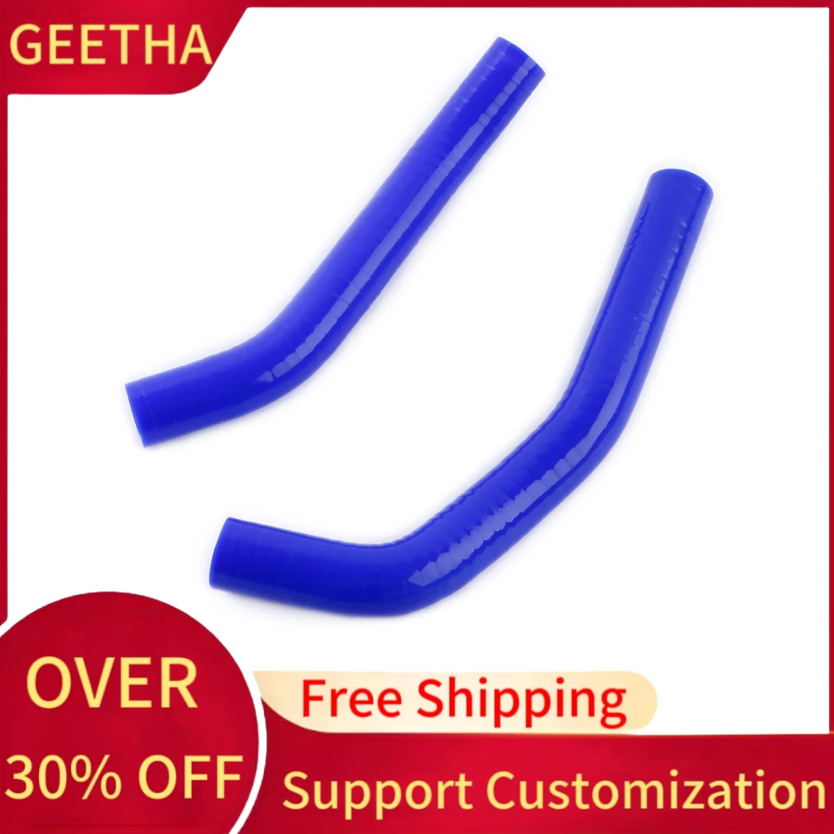 For 1997-2018 Yamaha YZ85 YZ 85 1996-2001 YZ80 Silicone Radiator Coolant Hose Tube Kit